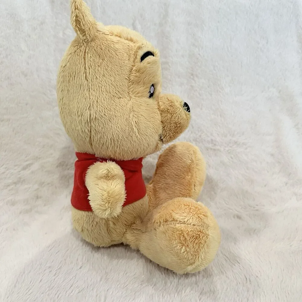 Disney Parks Winnie The Pooh 10” Big Feet Plush Stuffed Animal Toy Bear